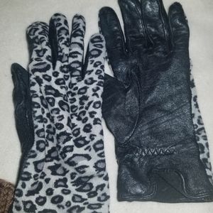 Cheetah gloves
